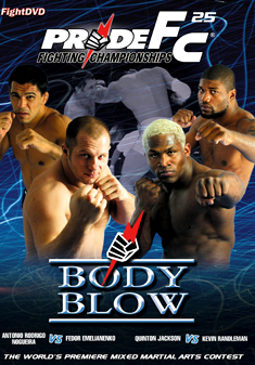 PRIDE 25-BODY BLOW (DVD)