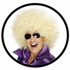 4 x MEGA AFRO PER�CKE BLOND