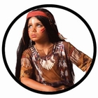 T-Shirt Indianer - Kinder Kostüm