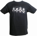 1 x TOONSTAR - GLAM ROCK - SHIRT - BLACK