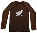 1 x HONDA LONG SLEEVE - BRAUN
