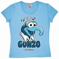 1 x LOGOSHIRT - MUPPETS GONZO - GIRL SHIRT
