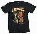 2 x ROCKING BONES VINCE RAY - MEN SHIRT SCHWARZ
