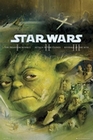 1 x STAR WARS POSTER YODA BLUE RAY PREQUEL COVER - POSTER