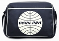 Logoshirt - Pan Am Globe Tasche - Dunkelblau - Fake Leather